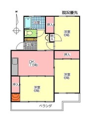 大昌ビルの物件間取画像